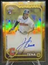2024 Topps Gilded Collection - Chrome Gold Autographs #CGA-JT Jose Tena /99 (AU,