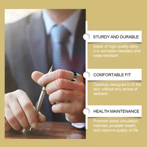 Prostate Soothing Ring Improve Circulation Enhance Male Function Magnetic Ring - Picture 6 of 11