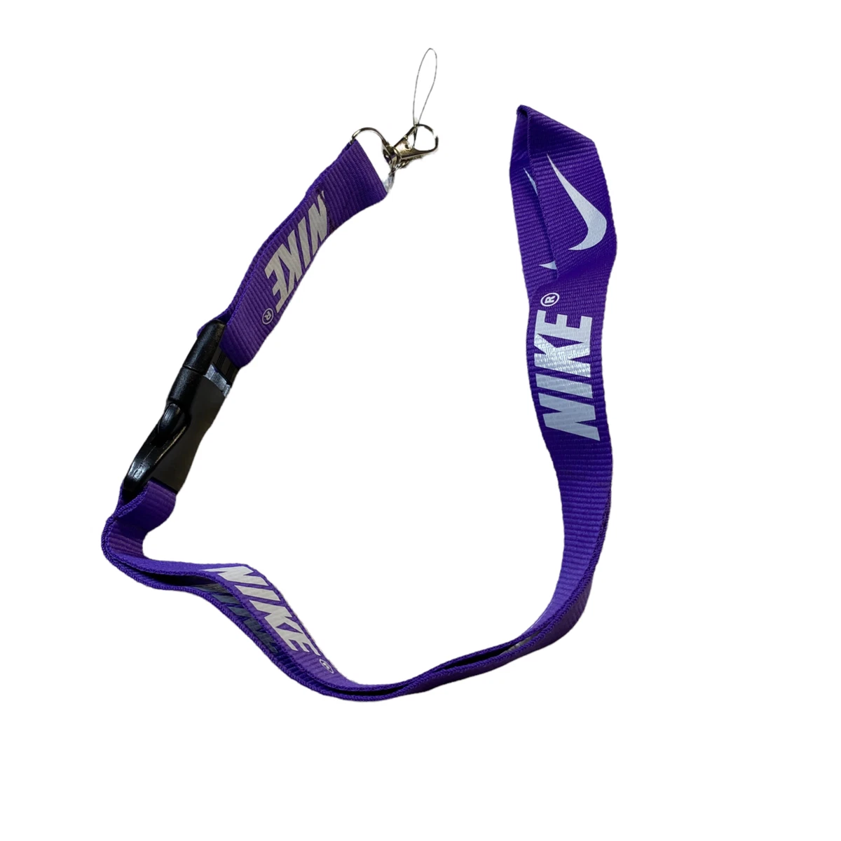 White nike shop keychain