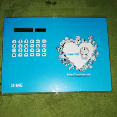 Mouse pad with Calculator Fujiko Fujio Doraemon/ Perman/ Kiteretsu/ Encyclopedia