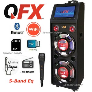 qfx karaoke machine