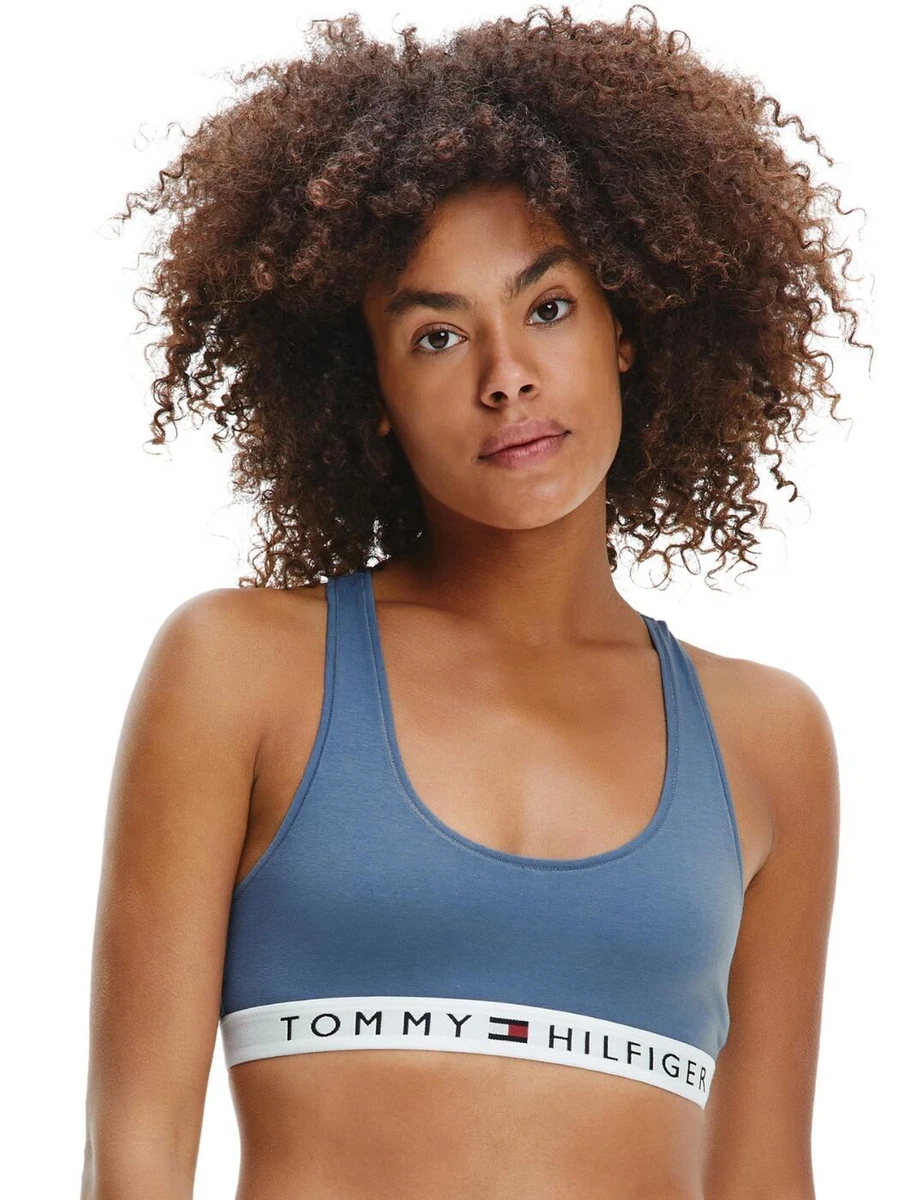 Tommy Hilfiger Bralette Bra UW0UW02037 Tommy Original Cotton Scoop Neck  Bras