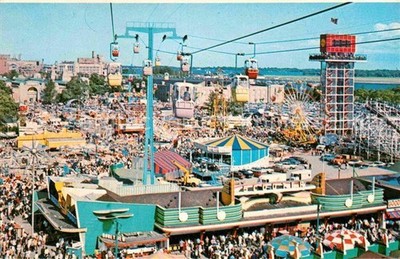Toronto Canada Canadian National Exhibition Cablecar Skyride