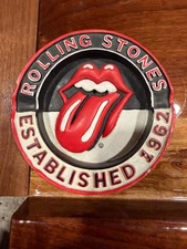 Vintage Collectible 2004 Rolling Stones Established 1962 Ashtray Never Used!!