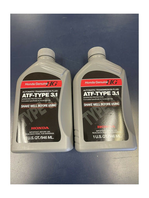 2x OEM 08200 9017 ATF Type 3.1 Automatic Transmission Fluid 1 Quart Bottles