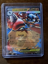 The Pokémon Company Mega Lucario EX 077/132 ME01 Double Rare Holo EN
