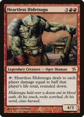 MTG Heartless Hidetsugu  - Betrayers of Kamigawa #107