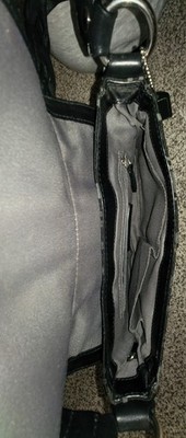 Vintage Y2K Coach Soho Flap Bag #10992 – Black/Grey- Braided Strap