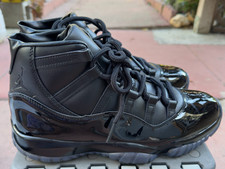 "IV7639-001" Comme des Gar Ons x Air Jordan 11 Retro 'Black' Men's 