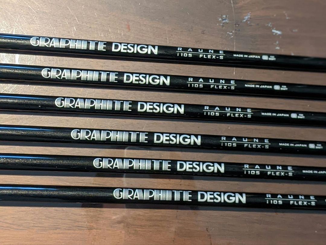 Srixon Z-Forged 2 Iron 5-P Shafts RAUNE 105 S Steel Set Used