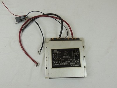 The C.A.P Carbon Alloy Power 15 Farad Capacitor - 2000 Joules by