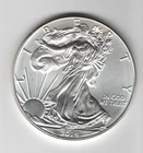 2014 WALKING LIBERTY AMERICAN EAGLE .999 FINE 1 OZ SILVER DOLLAR COIN TYPE 1 $1