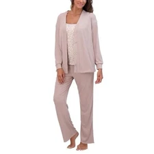 Live 2 Lounge Women's 3-piece Lounge Set, Tan Medium