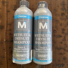 2 Bottles Of M Essentials Wetsuit and Drysuit Shampoo 8 OZ.  237 ml each