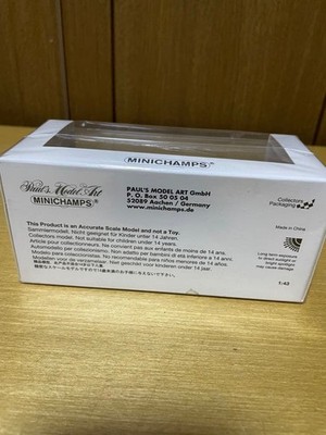 MINICHAMPS BMW M1 1980 Paul's Model 1/43 | eBay