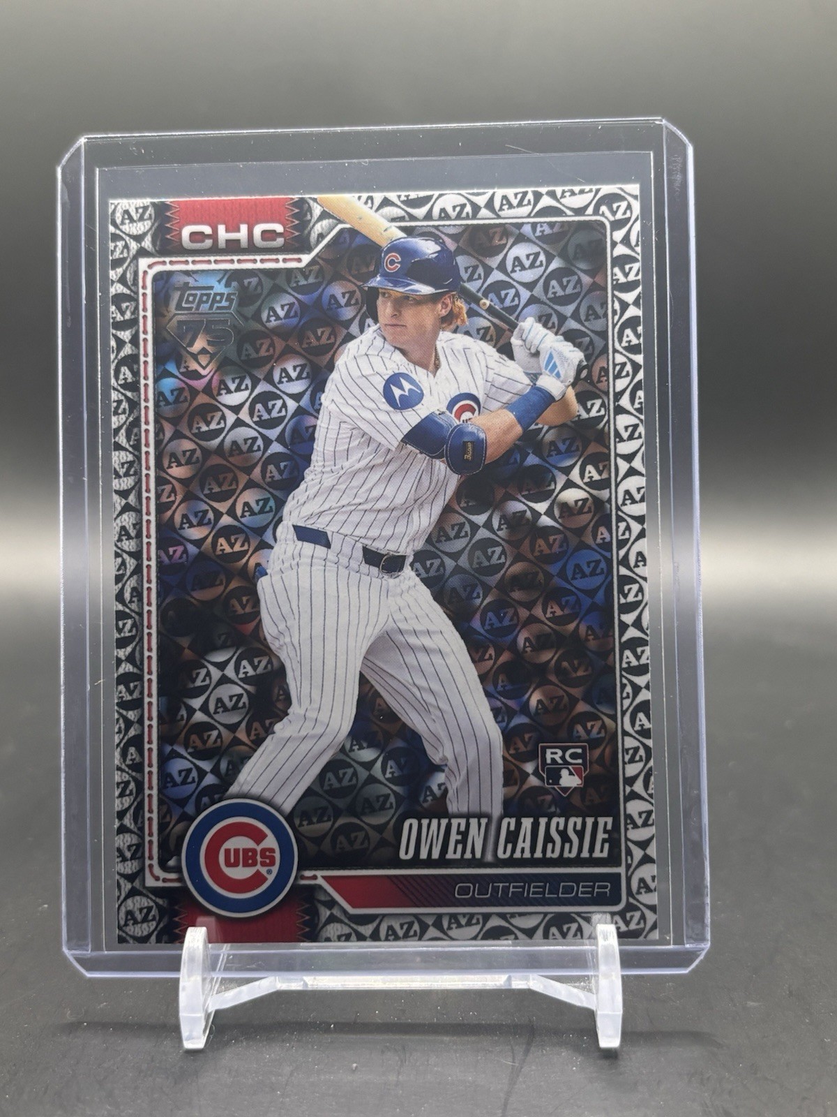 2026 Topps Series 1 Spring Training Parallel #233 Owen Caissie RC