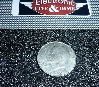 1972 D Liberty Eisenhower (IKE) One Dollar Coin Flying Eagle Rare
