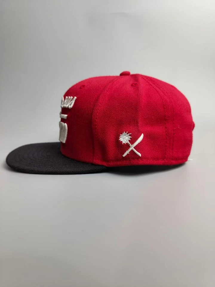 Us Versus ThemRed Magnum Snapback Ballcap - Image 3 of 4
