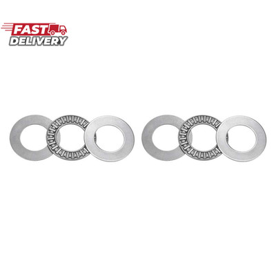 Uxcell AXK2035 Thrust Needle Roller Bearings with Washers 20Mm Bore 35Mm OD 2Mm 