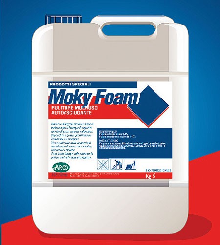 ARCO MOKY FOAM 5kg: Cura e Manutenzione Moquette di Lusso e Tappeti