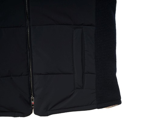 Kired by Kiton $ 2.895 neu mit Etikett marineblau Kapuzenweste Nylon Oberbekleidung M (50 IT) - Bild 5 von 6