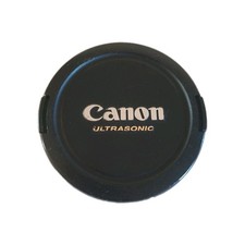 Vintage Canon Ultrasonic E-77 Front Lens Cap 77mm Cover Black