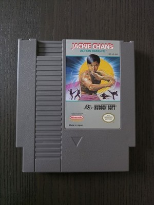 Jackie Chan's Action Kung Fu Nintendo NES minty