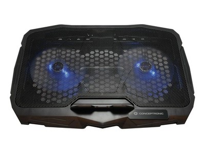 Conceptronic THANA07B Notebook Cooling Pad 43.2 cm (17) Black ~E~