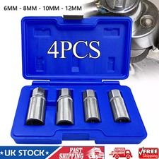 Stud Extractor Remover Socket 6-8-10-12mm Stud Extracting Removal Sockets Set UK