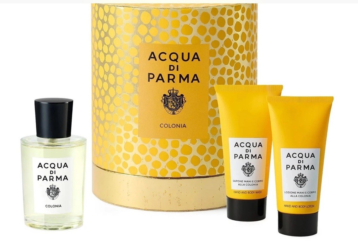 ACQUA DI PARMA 香水セット ギフトボックス Acqua Di Parma Colonia Collection 3 Pc Limited Edition Gift Set | eBay