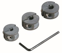 Wolfcraft Tiefenstopp 3-Teilig Ø 6, 8, 10 Mm Bits
