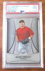 2010 Bowman Platinum Mike Trout RC (#PP5) - PSA MINT 9