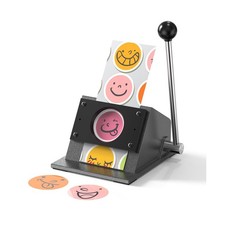 MAKEASY 3" Circle Punch, Round Paper Cutter for Button Making, Button Cutter ...