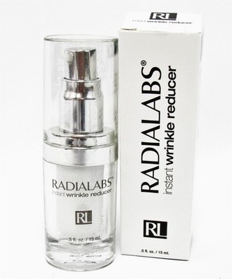 Radialabs Instant Wrinkle Reducer Cream .5 Oz Anti Aging Face Moisturizer 15 ml