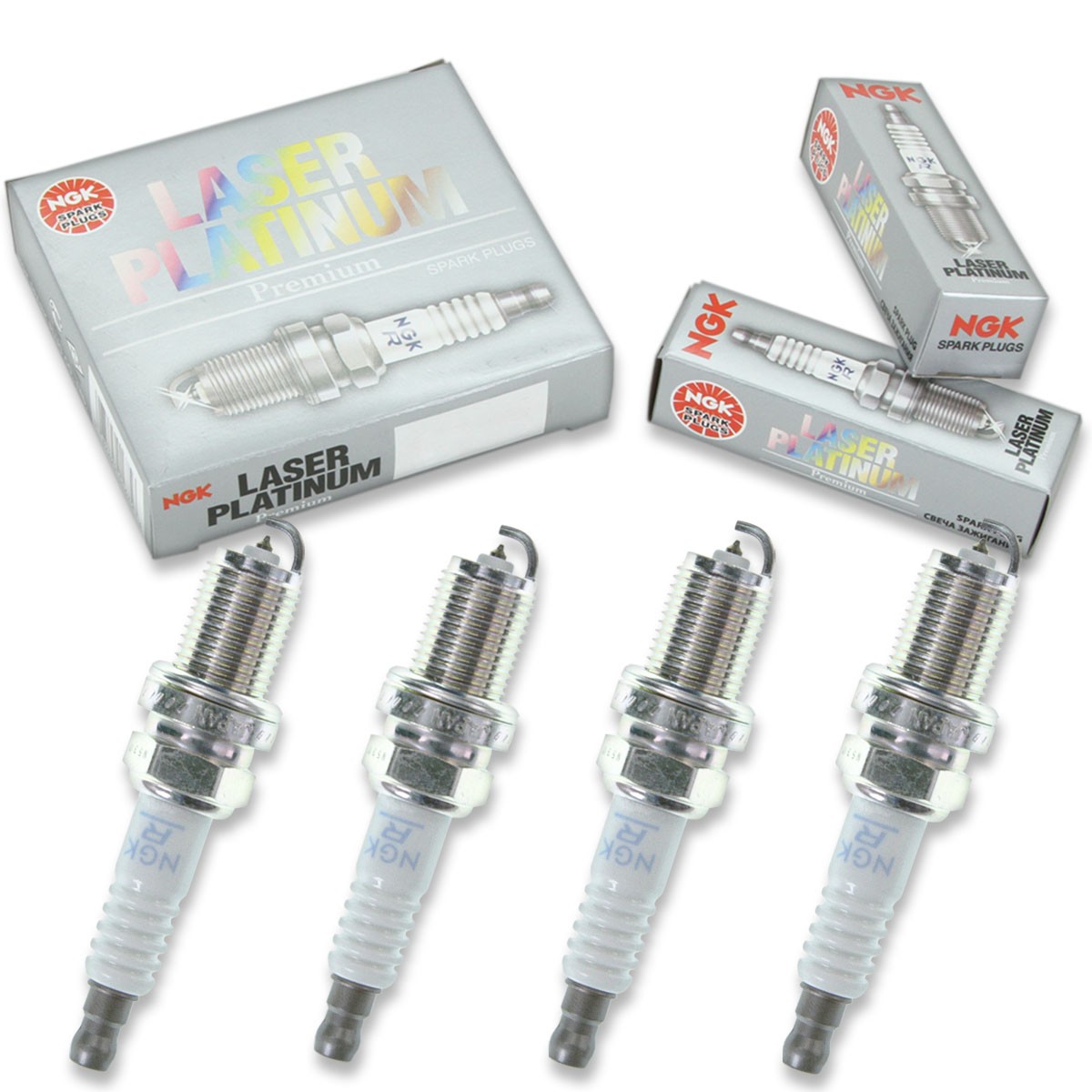 4 pc NGK 5463 FR5AP-11 Laser Platinum Spark Plugs for PK16TT IK16TT 4701 ex