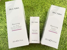 DR. C. TUNA Reviving Strengthening Shine Hair Care Set Shampoo Mask Oil