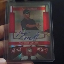Panini 2010 Elite Extra Edition Taijuan Walker Rookie Autograph #163