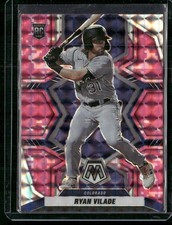 2022 Panini Mosaic #219 Ryan Vilade Pink Camo Mosaic