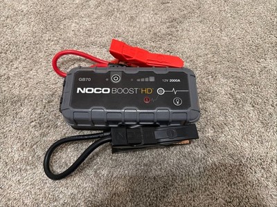 NOCO Boost HD GB70 12V 2000A Ultrasafe Jump Starter... FREE S&H!