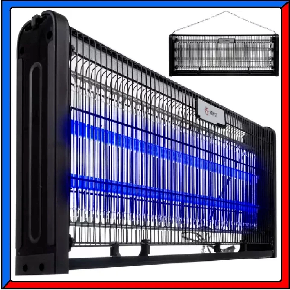 Zanzariera Elettrica Lampada UV 40W Antizanzare Insetticida Elimina Insetti