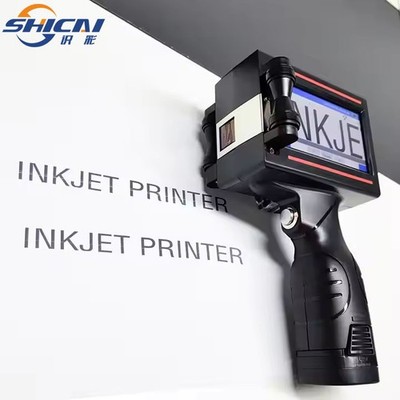 Handheld inkjet printer 12.7mm printing text batch number barcode encoding