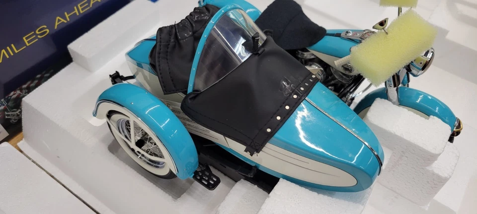 Franklin Mint Harley Davidson 1958 Duo Sidecar-Limited Edition Model - Image 3 of 4