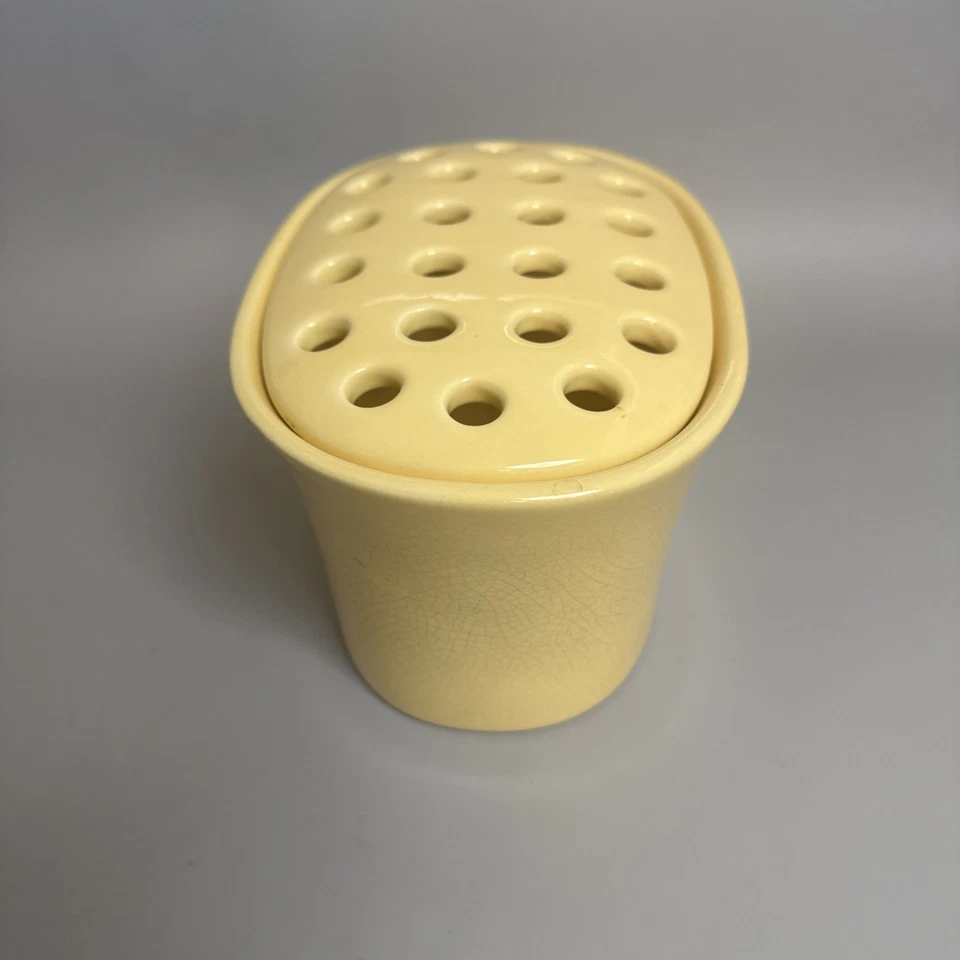 Florero Southern Living At Home Ovalado Organizarlo Fácil Flor Rana/Amarillo Pálido Foto 2 de 4