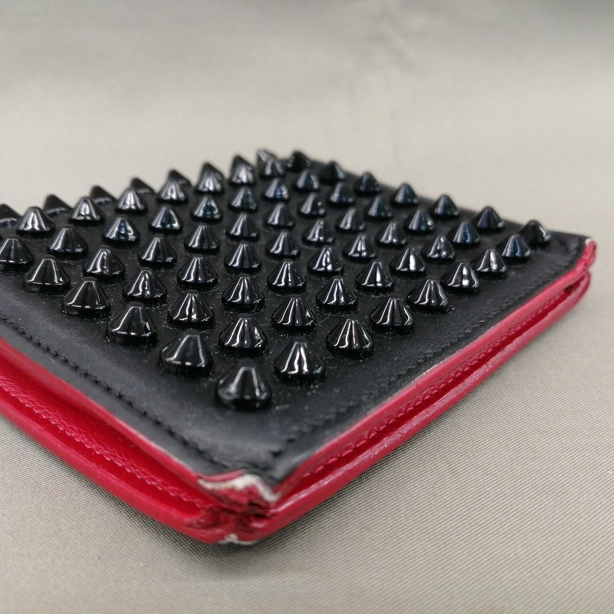 Christian Louboutin ​​​​​​​​​​​​​​Auth Bi-fold Wallet Purse Black