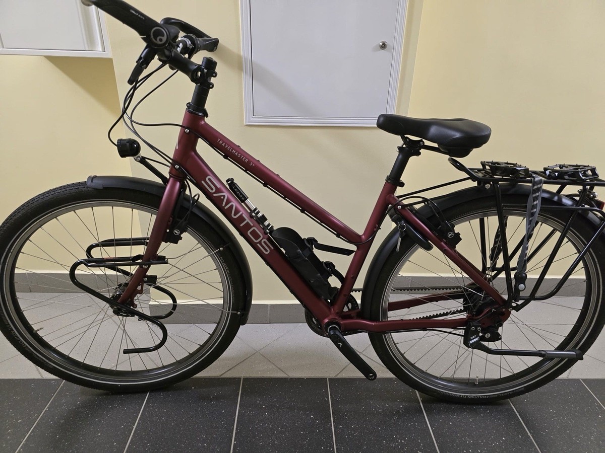 Santos Travelmaster 3+ Rohloff Belt Drive SON Dynamo Magura