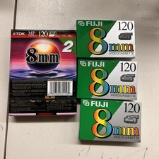  5 Tape Lot  2 TDK 8mm Premium 3 TDK 8mm 120 Video Camcorder Handycam