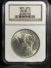 1923 Silver Peace Dollar, NGC MS-64