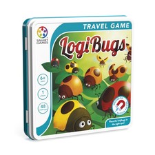 Juego De Rompecabezas Lógico Logi Bugs De Smart Games En Lata De Metal