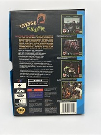 Corpse Killer (Sega CD, 1994) CIB Complete w/ Manual Tatoo Inserts - no Reg