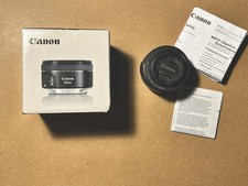 Canon EF 50mm f/1.8 STM Lens – Excellent Condition – Boxed